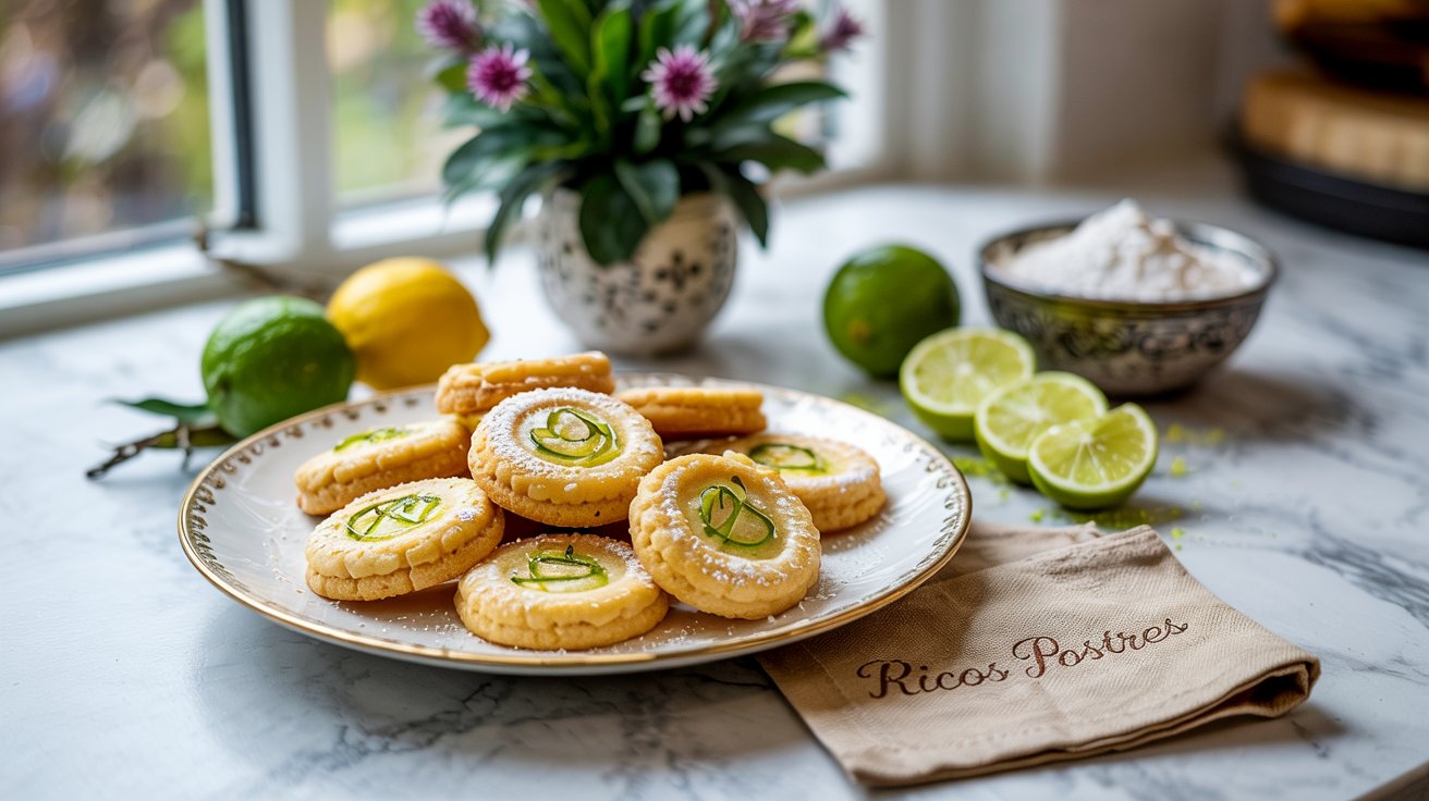 Galletas de Harina de Maíz con Limón