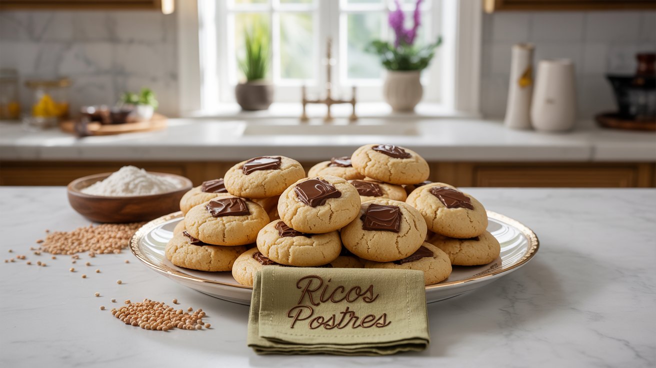 Galletas de Maíz y Amaranto con Chocolate, Inspiradas en Morelos