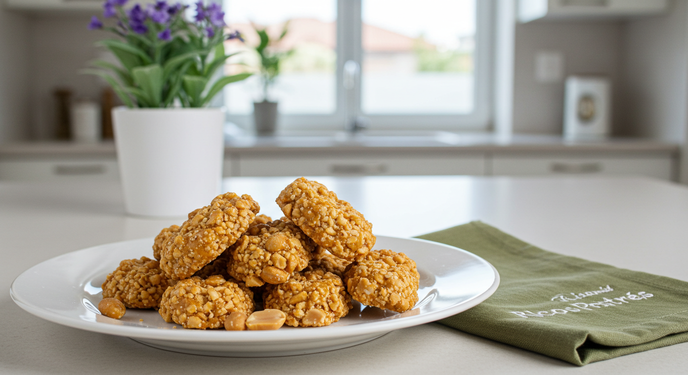 Alegrías de Amaranto y Miel de Piloncillo con Cacahuate, Receta de Xochimilco